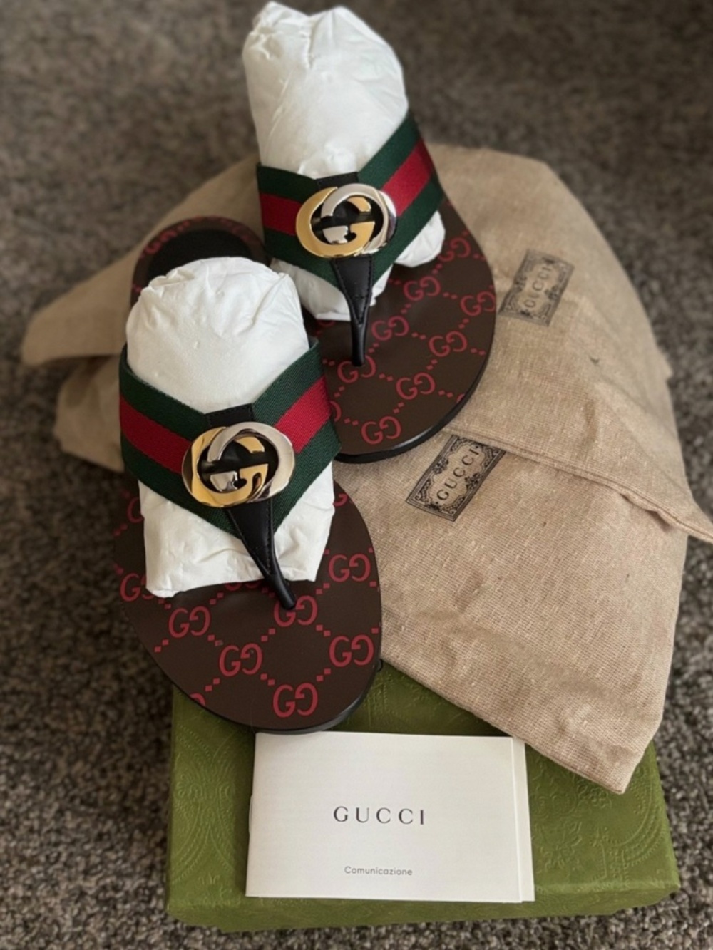 Gucci Sandals LOGO